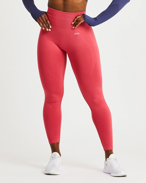 AYBL Balance V2 Seamless Leggings Růžové | RPFW-84910