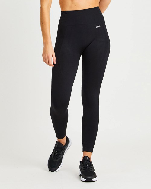 AYBL Balance V2 Seamless Leggings Černé | BZFL-21305