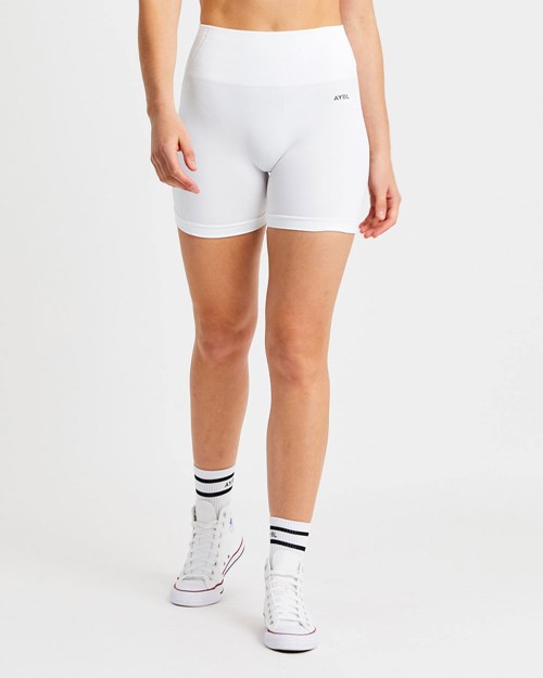 AYBL Balance V2 Seamless Shorts Bílé | ADIL-24951