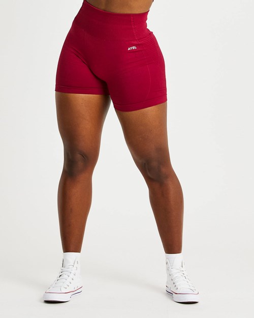 AYBL Balance V2 Seamless Shorts Červené | SPRB-86950