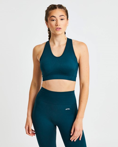 AYBL Balance V2 Seamless Sports Bra Zelene | MQVZ-34075