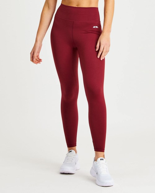AYBL Core Leggings Mauve Wine | LKIQ-64209