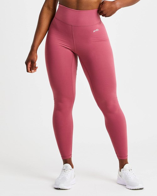 AYBL Core Leggings Červené | RVUP-98325