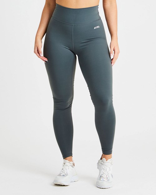 AYBL Core Leggings Šedé | ONQP-97241