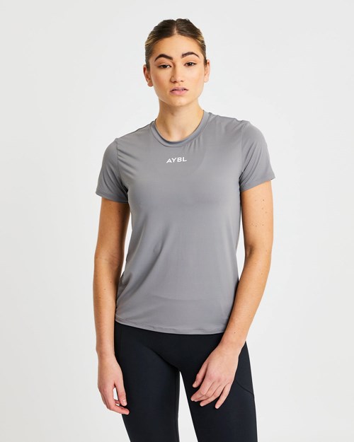 AYBL Core T Shirt Šedé | OXSP-03461