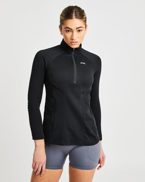 AYBL Effortless Fleece Černé | NDVB-80593