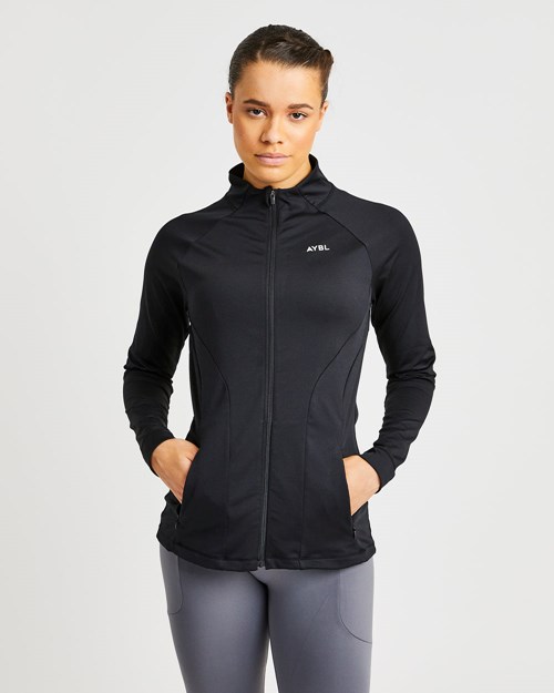AYBL Effortless Zip Jacket Černé | VGID-13659
