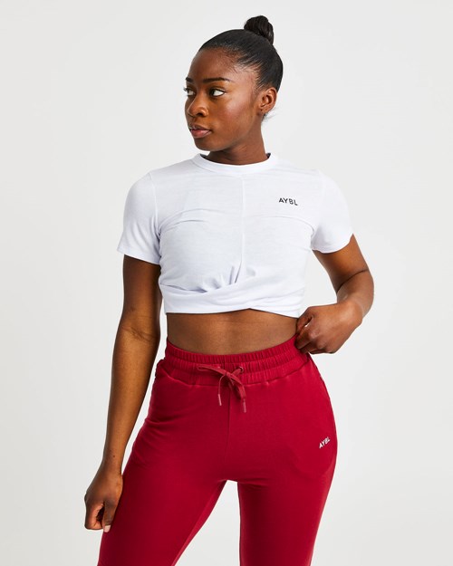 AYBL Element Twist Top Bílé | LNFC-79651