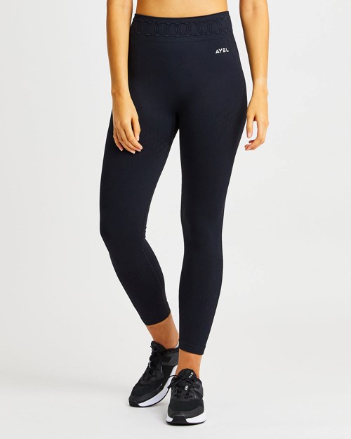 AYBL Elevate Seamless Leggings Černé | EMJL-68792