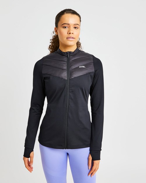 AYBL Everyday 1/2 Polstrovaný Jacket Černé | XVYD-80569