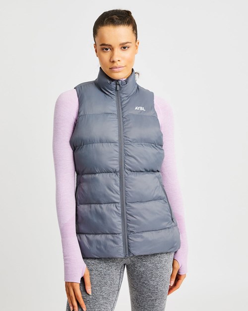 AYBL Everyday Gilet Charcoal | NEQX-10834