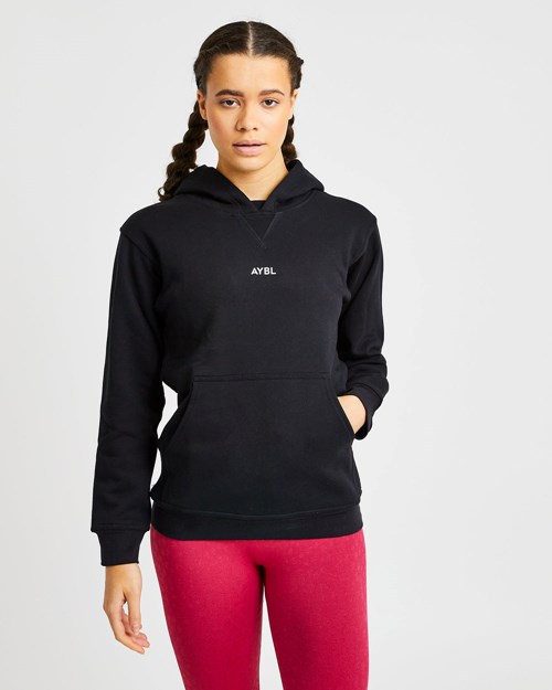 AYBL Everyday Hoodie Černé | CRES-65794