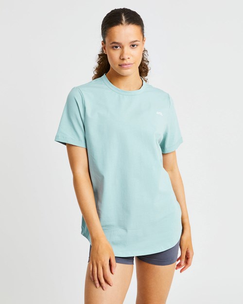 AYBL Everyday Oversized T Shirt Soft Sage | DSIB-26175