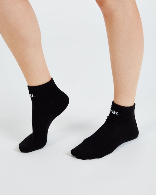 AYBL Everyday Trainer Socks (3 Pack) Černé | LJNU-27908