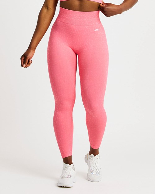 AYBL Evolve Speckle Seamless Leggings Koralove Růžové | SWEV-28419