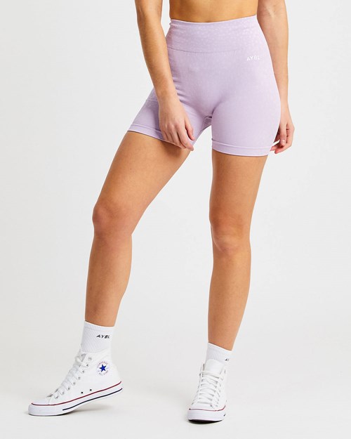 AYBL Evolve Speckle Seamless Shorts Lilac | TSFB-95671