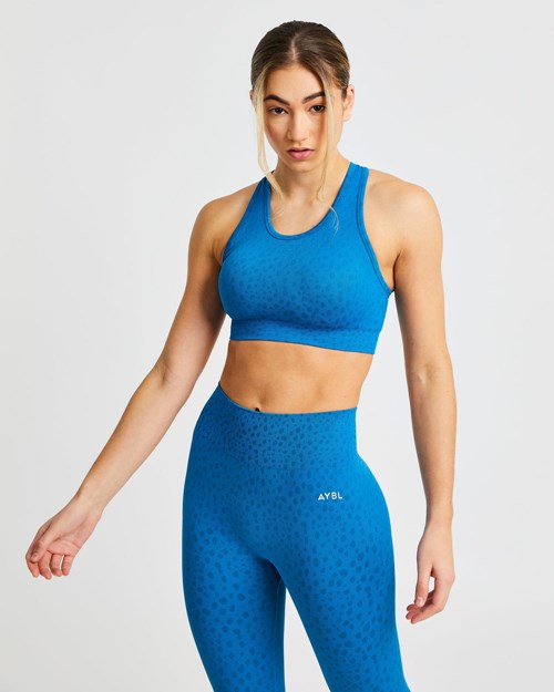 AYBL Evolve Speckle Seamless Sports Bra Blankyt | JQVB-40859