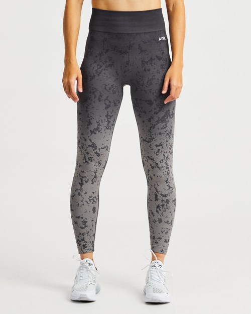 AYBL Flare Seamless Leggings Šedé | MPFW-87413