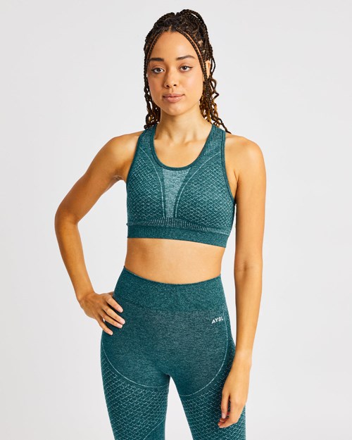 AYBL Impact Seamless Sports Bra Zelene | WLTG-87596