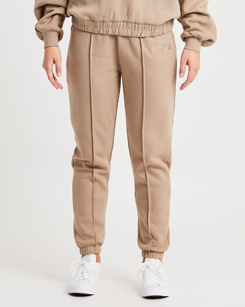 AYBL Luxe Joggers Mocha | MSHY-32514