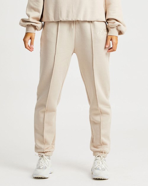 AYBL Luxe Joggers Sand | VKQP-81359