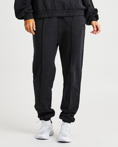 AYBL Luxe Joggers Černé | FYCI-74295