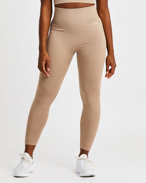AYBL Luxe Seamless Leggings Mocha | VMGS-57634