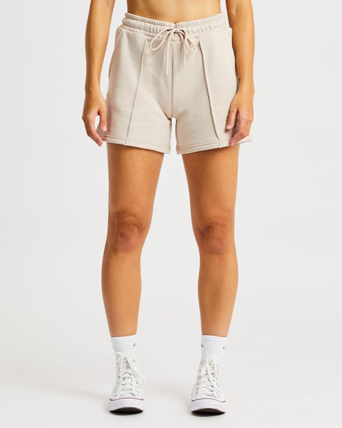 AYBL Luxe Shorts Sand | FIBS-58932