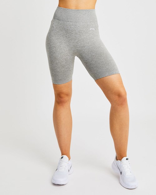 AYBL Motion Seamless Cycling Shorts Hnědožlutý | MOIE-82465