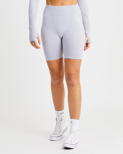 AYBL Motion Seamless Cycling Shorts Světle Šedé | HGTB-97418