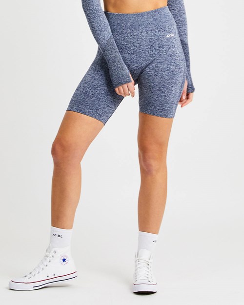 AYBL Motion Seamless Cycling Shorts Tmavě Blankyt | CJXF-01432