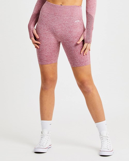 AYBL Motion Seamless Cycling Shorts Červené | XDYR-74052