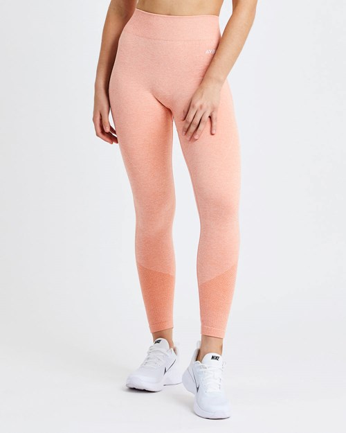 AYBL Motion Seamless Leggings Peach Marl | XSML-45932
