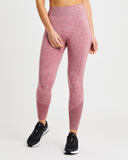 AYBL Motion Seamless Leggings Červené | WTRS-13829