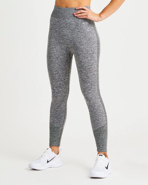 AYBL Motion Seamless Leggings Šedé | LUSG-73254