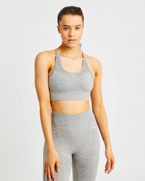 AYBL Motion Seamless Sports Bra Hnědožlutý | MIDO-26379