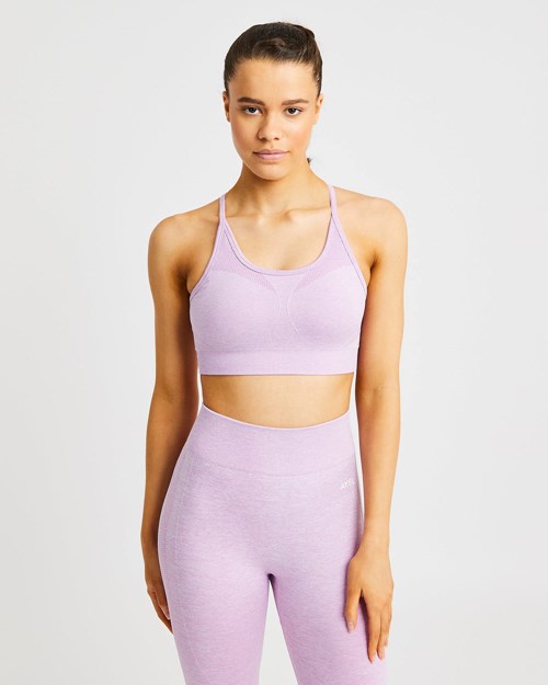 AYBL Motion Seamless Sports Bra Růžové | FLQH-26704