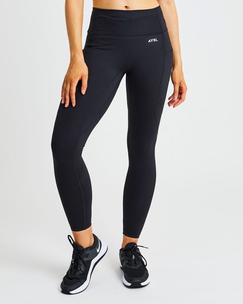 AYBL Pace Leggings Černé | ZBOF-80745