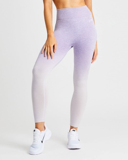 AYBL Pulse Ombré Seamless Leggings Lilac | BAFX-50793