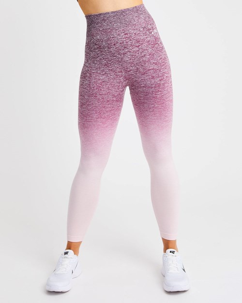 AYBL Pulse Ombré Seamless Leggings Plum | RNDA-71956
