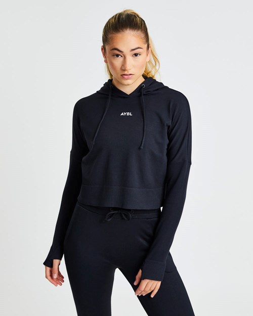 AYBL Recovery Hoodie Černé | FBMK-43507