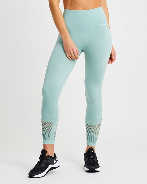 AYBL Reform Seamless Leggings Zelene | QOLM-26138