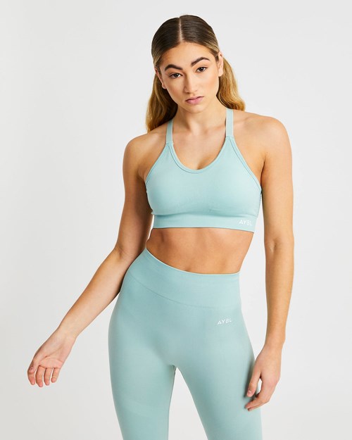 AYBL Reform Seamless Sports Bra Zelene | IYKM-09678