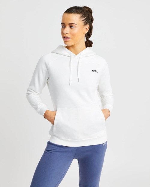 AYBL Staple Hoodie Bílé | RGEP-82167