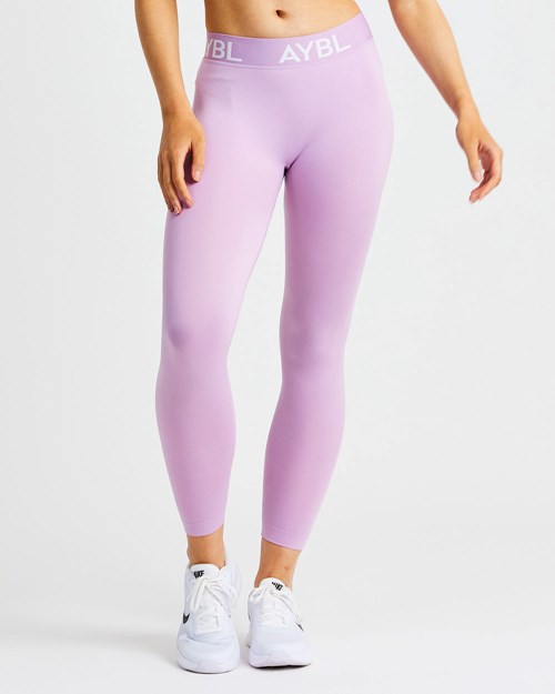 AYBL Staple Seamless Low Rise Leggings Růžové | ZTMG-38471