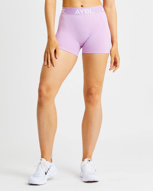 AYBL Staple Seamless Low Rise Shorts Růžové | OHPZ-53416