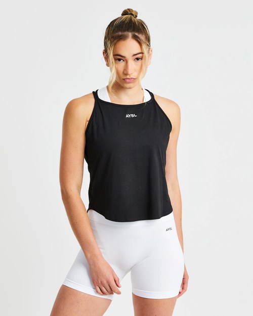 AYBL Strive Páskové Vest Černé | XPLT-52690