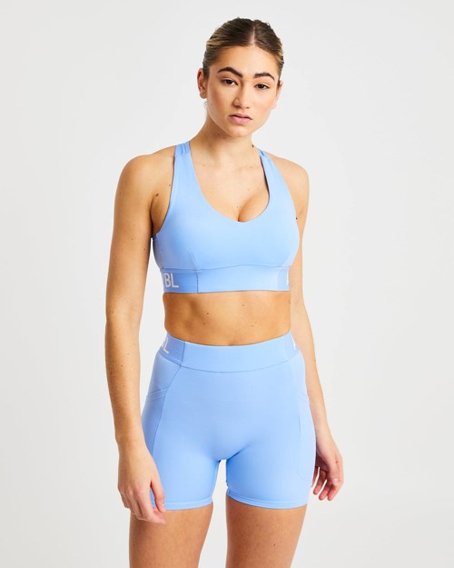 AYBL Tréninková Sports Bra Blankyt | UVIB-38297