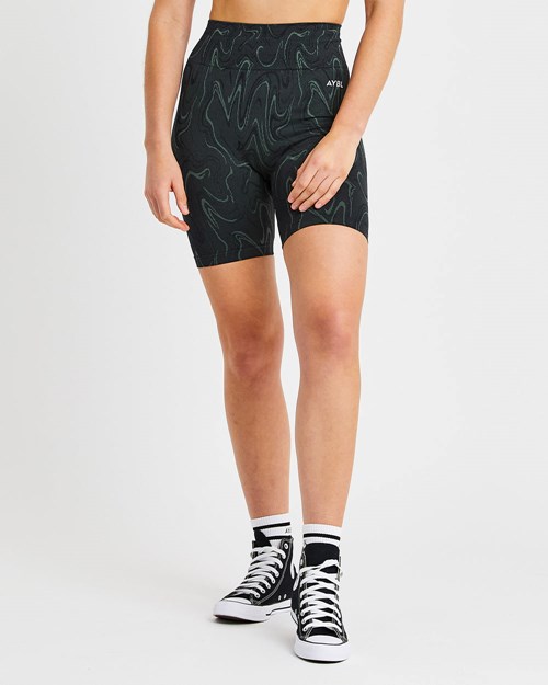 AYBL Velocity Seamless Shorts Černé | BZLN-39274